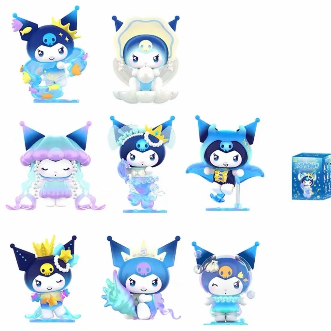 海外限定 8種コンプリートセット TOPTOY サンリオ クロミ 人魚 海
