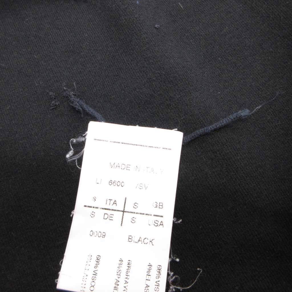 Rick Owens / リックオウエンス | 2018F/W | リブ ドレープ ニットカーディガン | S | ブラック | レディース Rick Owens - Rick Owens / リックオウエンス | 2018F/W | リブ