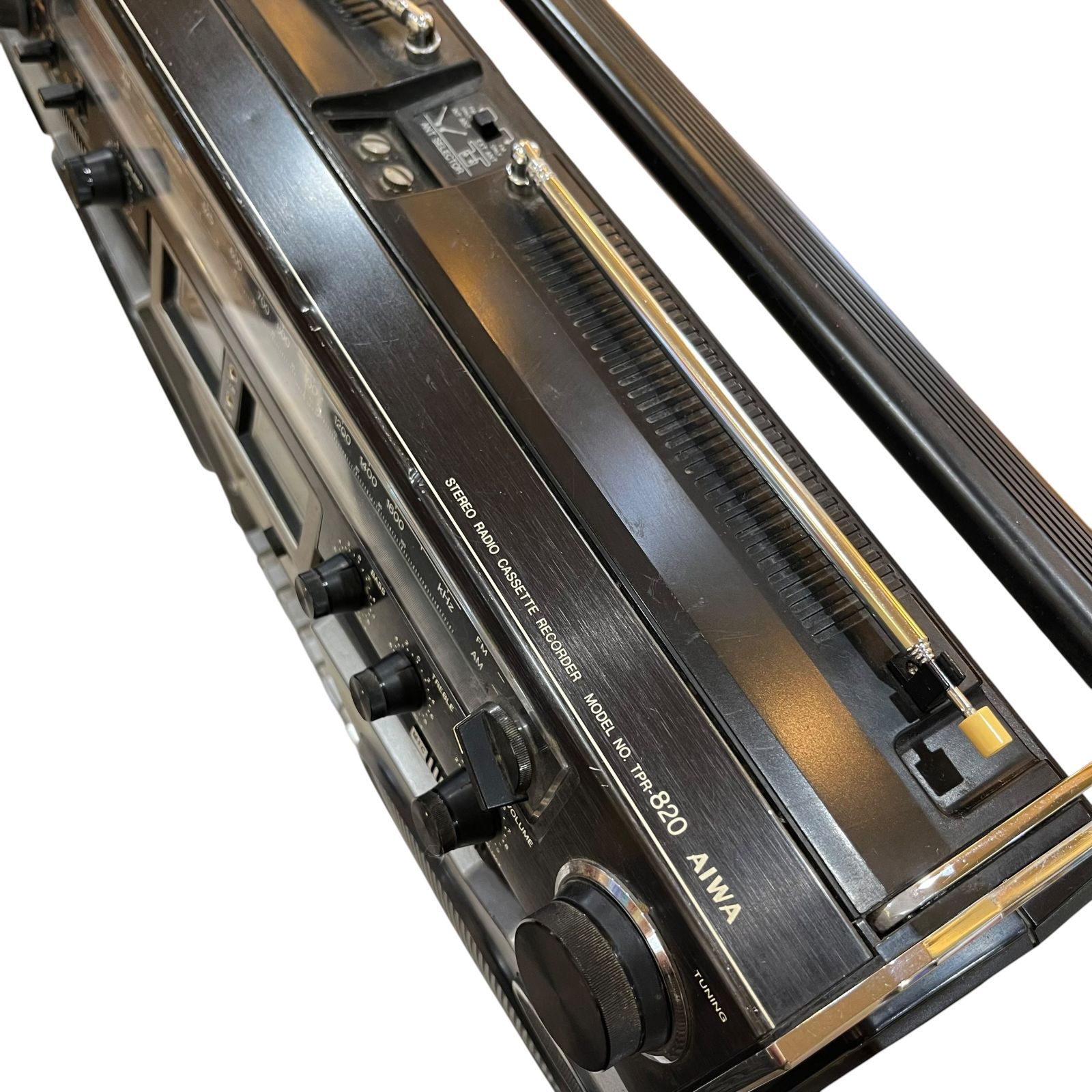 ジャンク○AIWA/アイワ○2BANDラジカセ TPR-820 ステレオ レコーダー