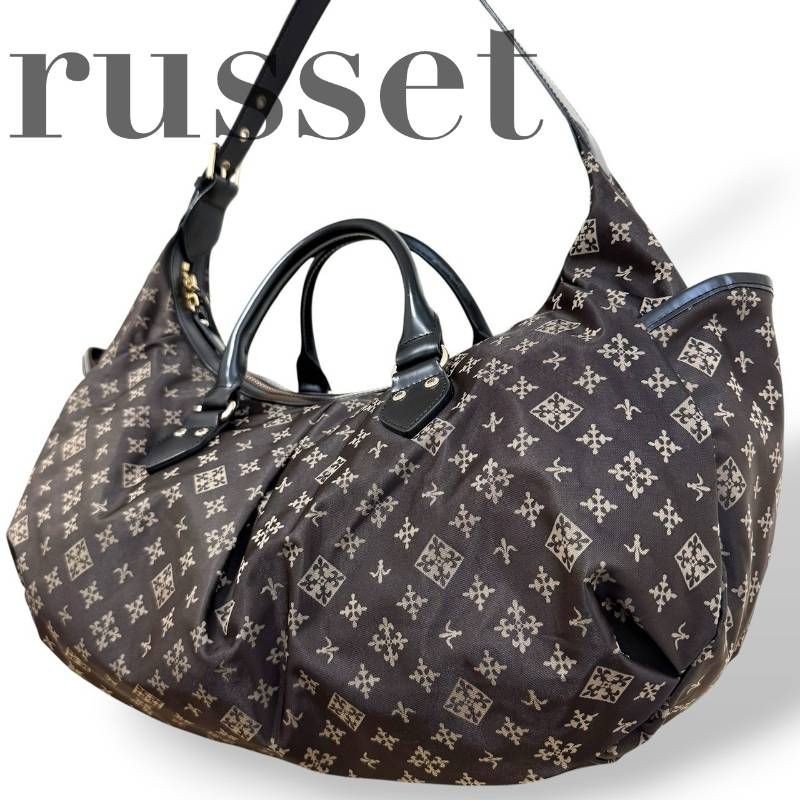 極美品 未使用級 ラシット russet トートバッグ ショルダー