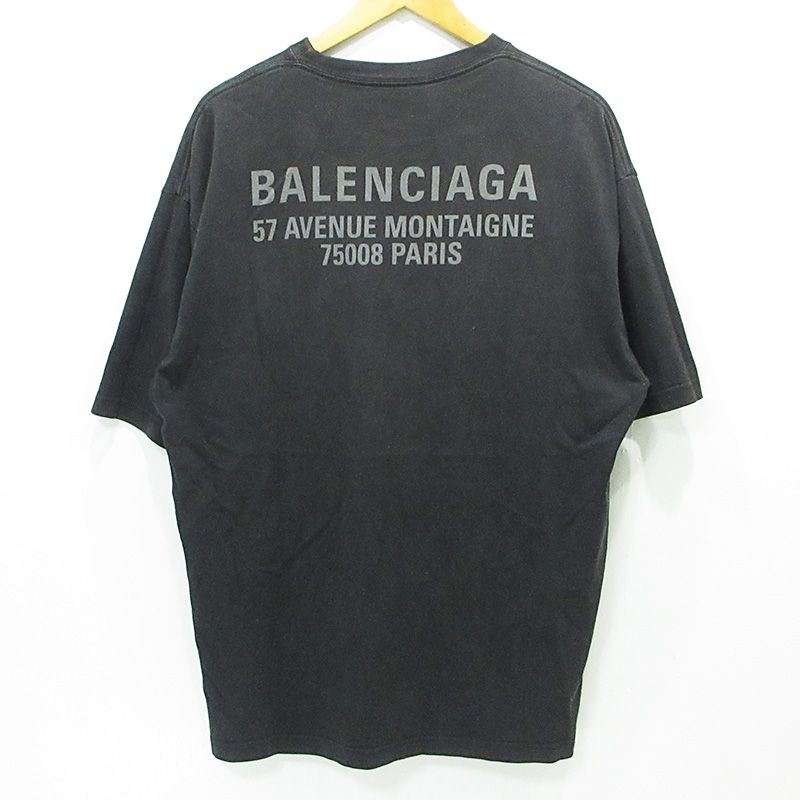 BALENCIAGA バレンシアガ 17SS NEW LOGO TEE 三重本店】 中古 BALENCIAGA | バレンシアガ NEW LOGO Tee 17ss ロゴ