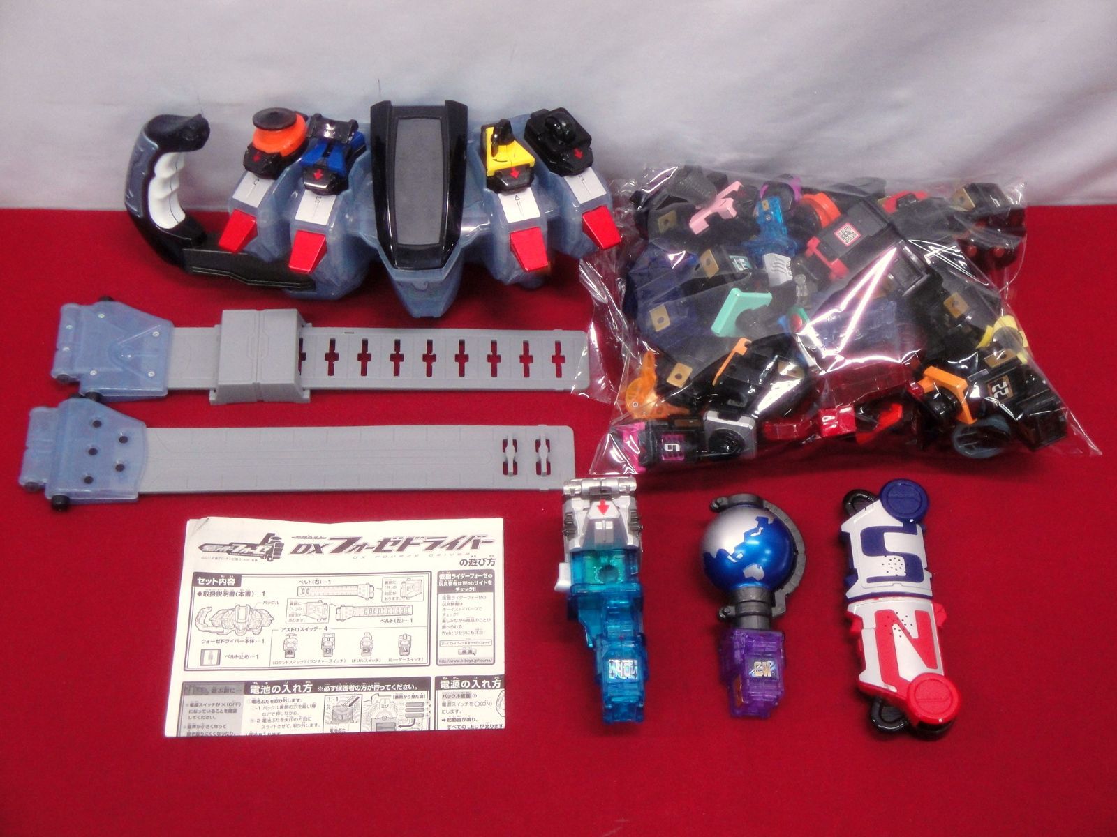 仮面ライダー フォーゼ フォーゼドライバー コズミックスイッチ アストロスイッチ NSマグフォン フュージョンスイッチ 各種 おもちゃ まとめ 314