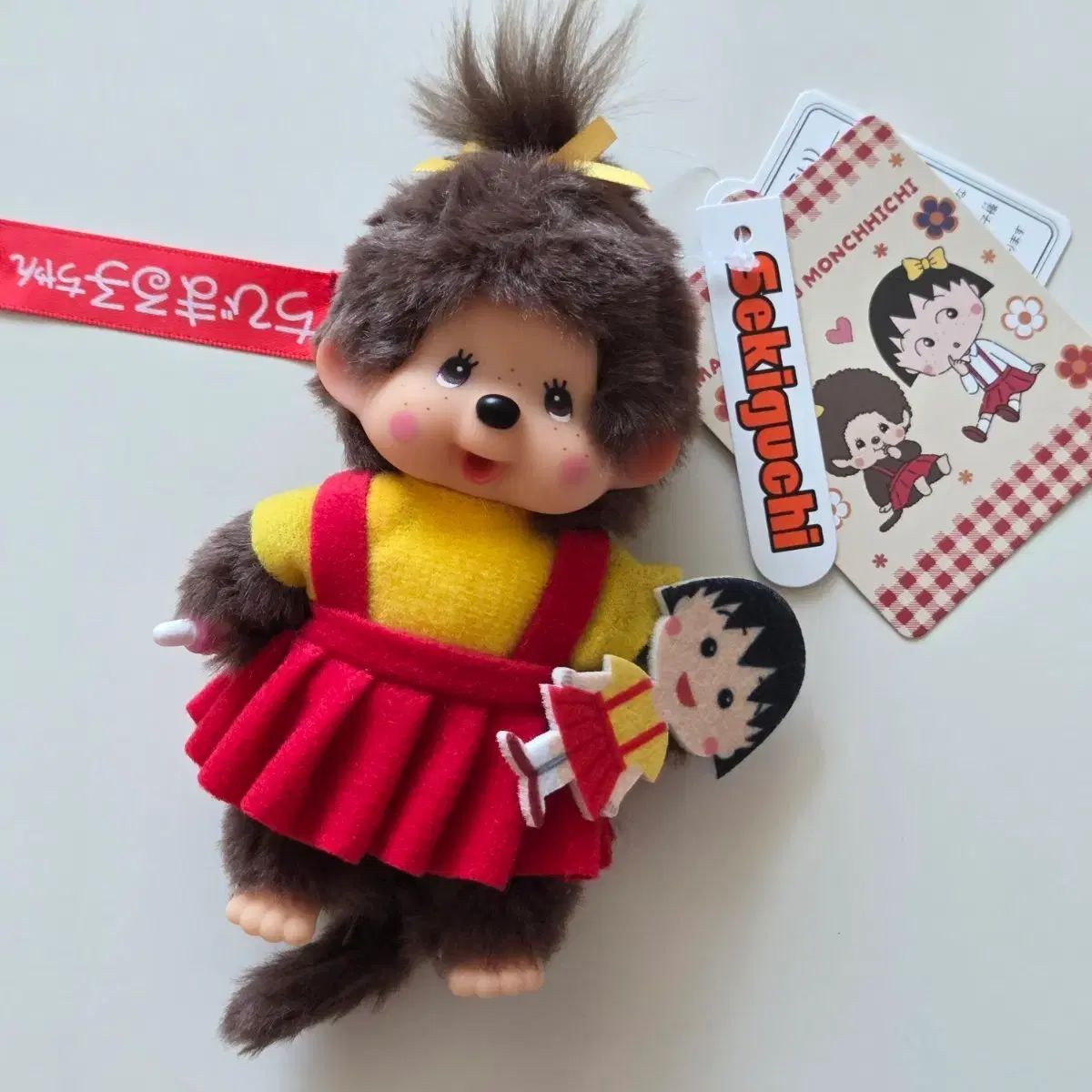 モンチッチ まる子 コラボ ぬいぐるみ キーホルダー