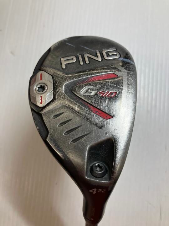 ピン　G410　22度　ALTA J CB RED　SRフレックス　ユーティリティ　中古【最短即日発送】