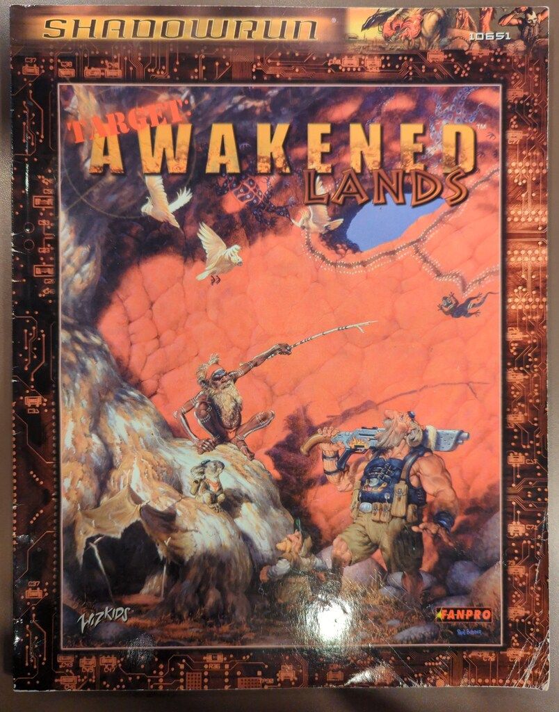 FASA CORPORATION SHADOW RUN TARGET: AWAKENED LANDS 10651
