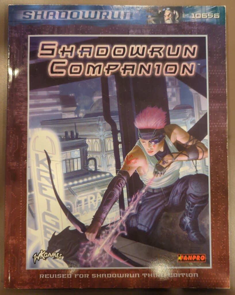 FASA CORPORATION SHADOW RUN SHADOWRUN COMPANION 10656