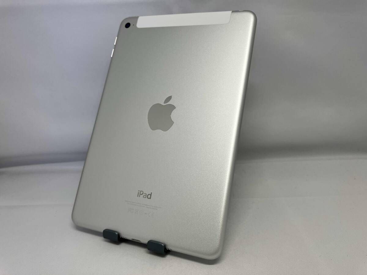 docomo 【SIMロックなし】MK772J/A iPad mini 4 Wi-Fi+Cellular 128GB シルバー docomo