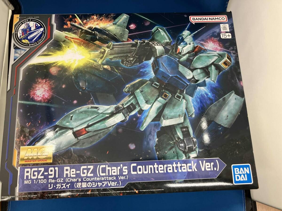 現状品 プラモデル バンダイ 1/100 リ・ガズィ(逆襲のシャアVer.) MG 「機動戦士ガンダム 逆襲のシャア」 GUNDAM SIDE-F限定
