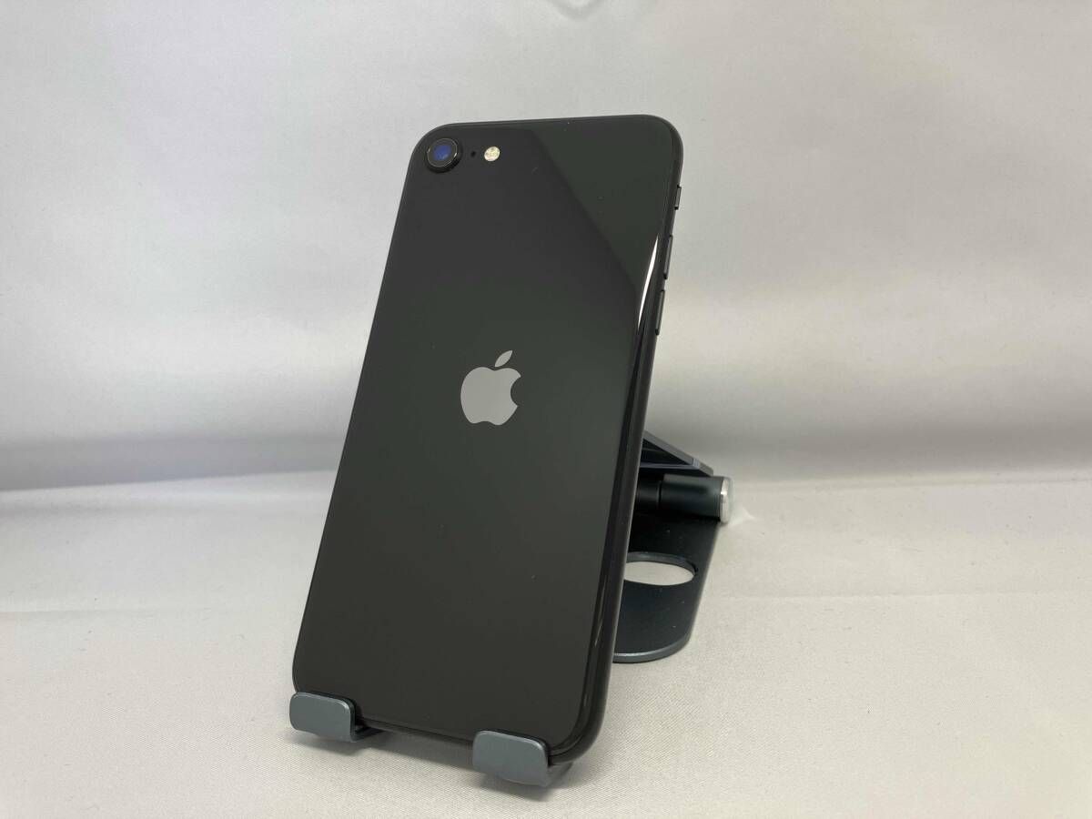 au 【SIMロックなし】MX9R2J/A iPhone SE(第2世代) 64GB ブラック au