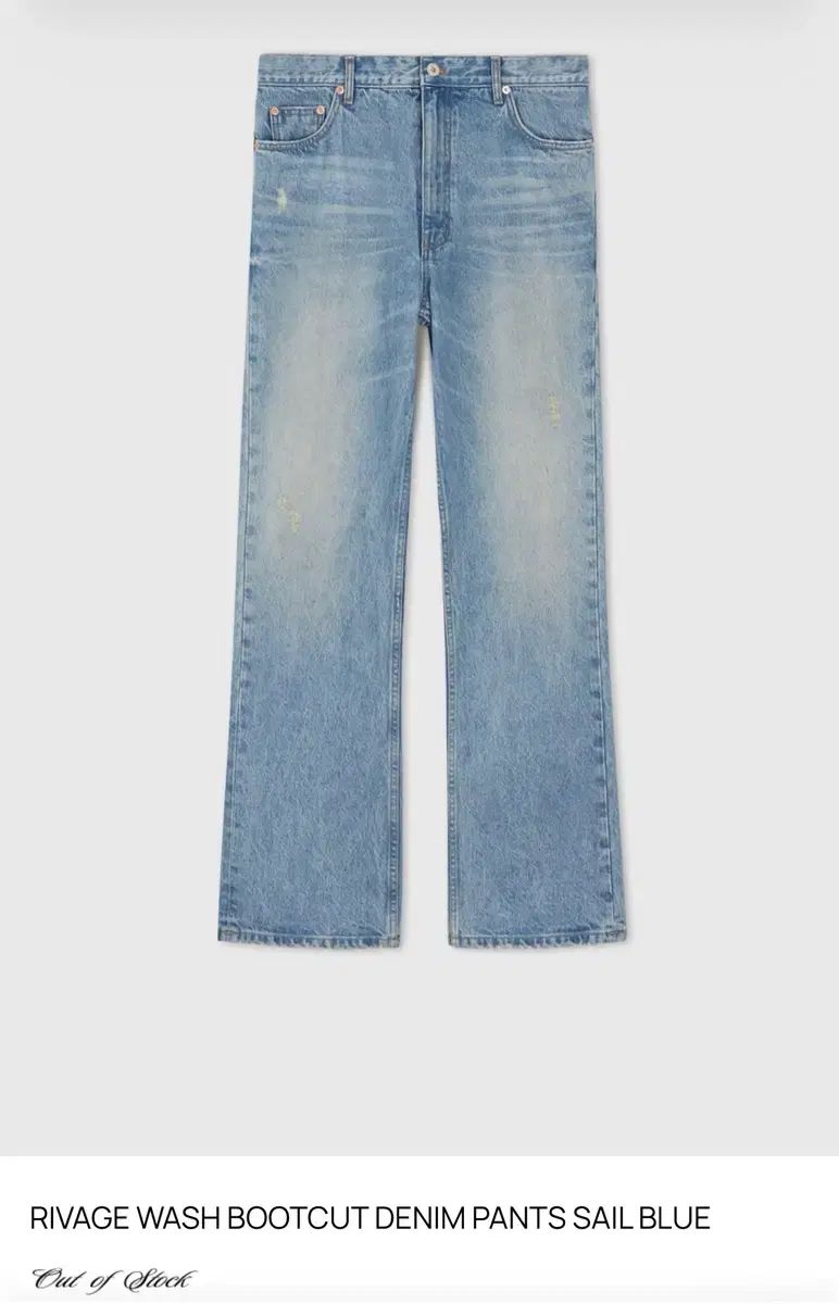 1サイズ タイル 25ss ブーツカット デニム 出品
