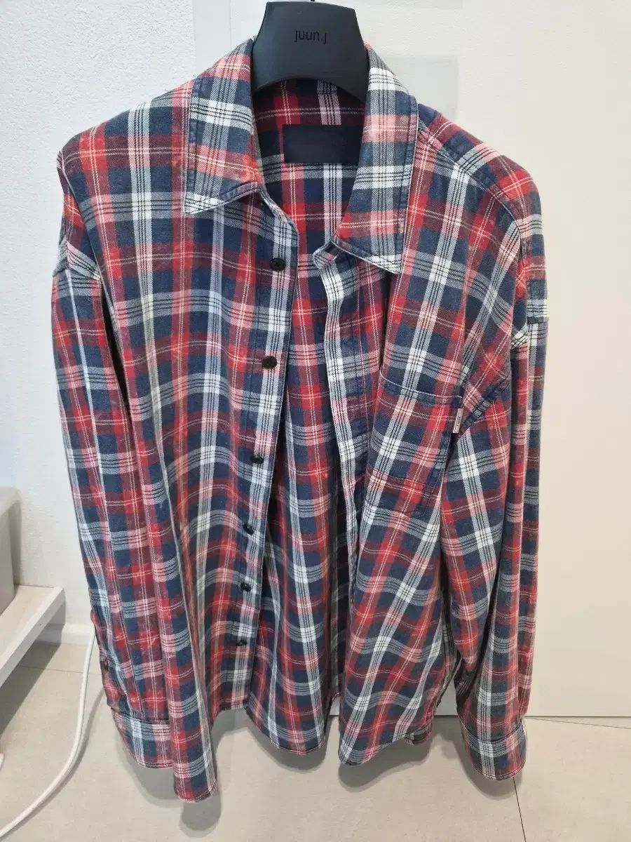 ジュンジェイ Island CHECK シャツ 44