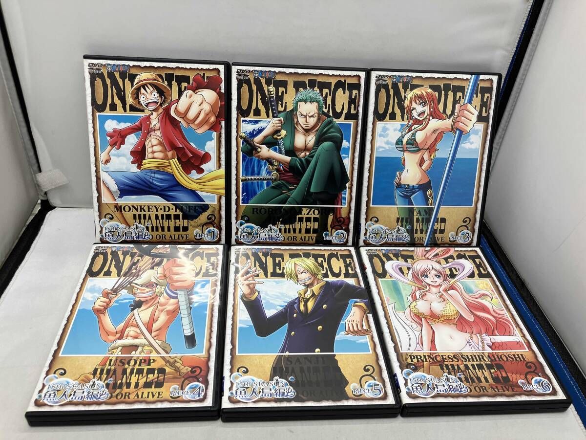 DVD 【※※※】[全14巻セット]ONE PIECE ワンピｰス 15THシｰズン 魚人島編