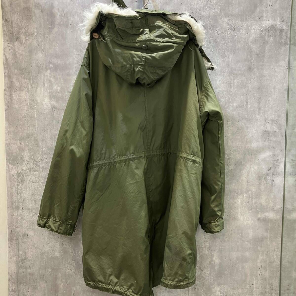 70s ミリタリー US ARMY WYNN industries ライナーフード付 モッズ