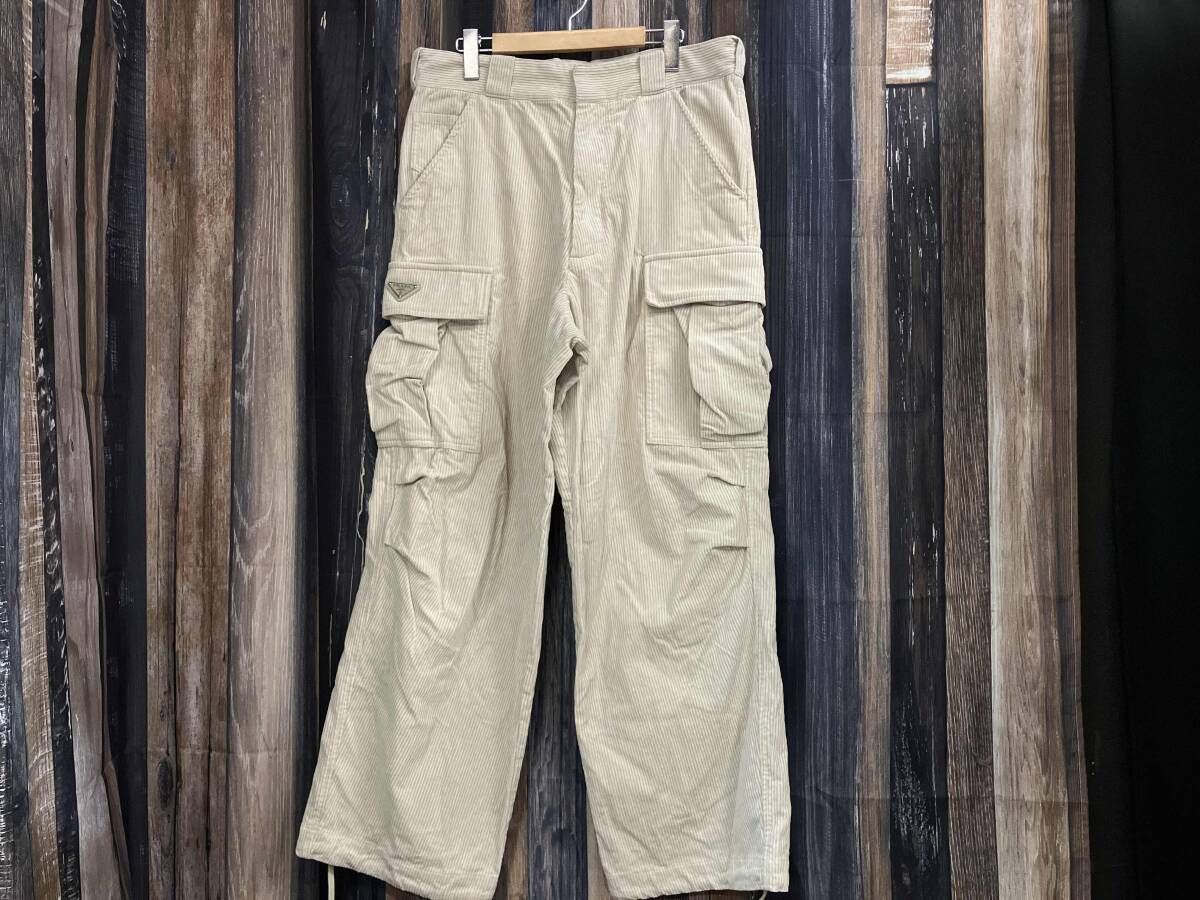 PRADA プラダ コーデュロイカーゴパンツ SPH286 TALCO S
