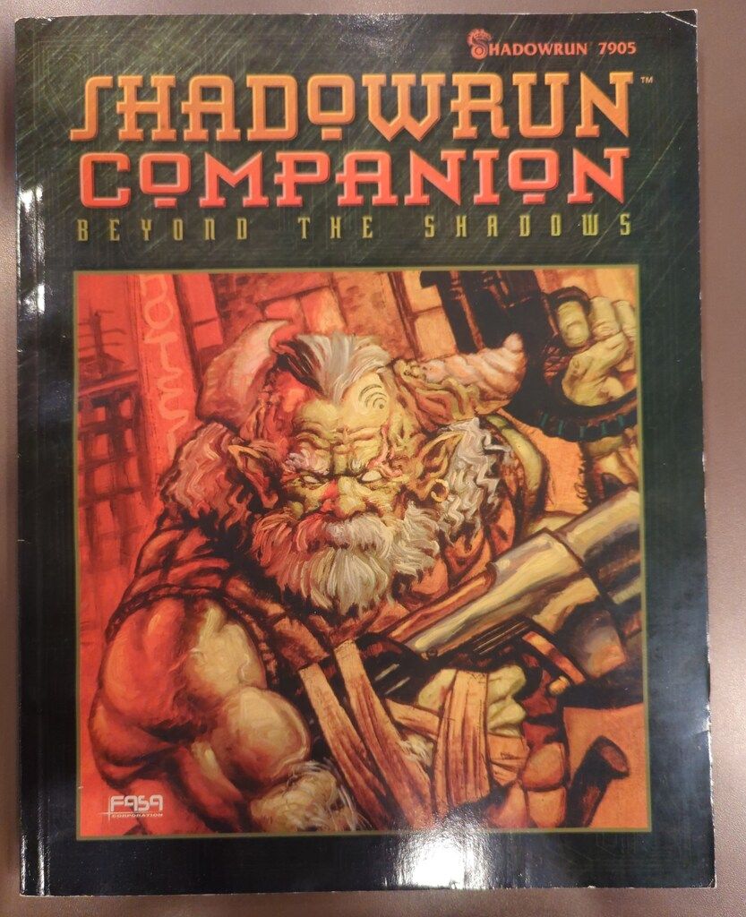 FASA CORPORATION SHADOW RUN SHADOWRUN COMPANION BEYOND THE SHADOWS 7905