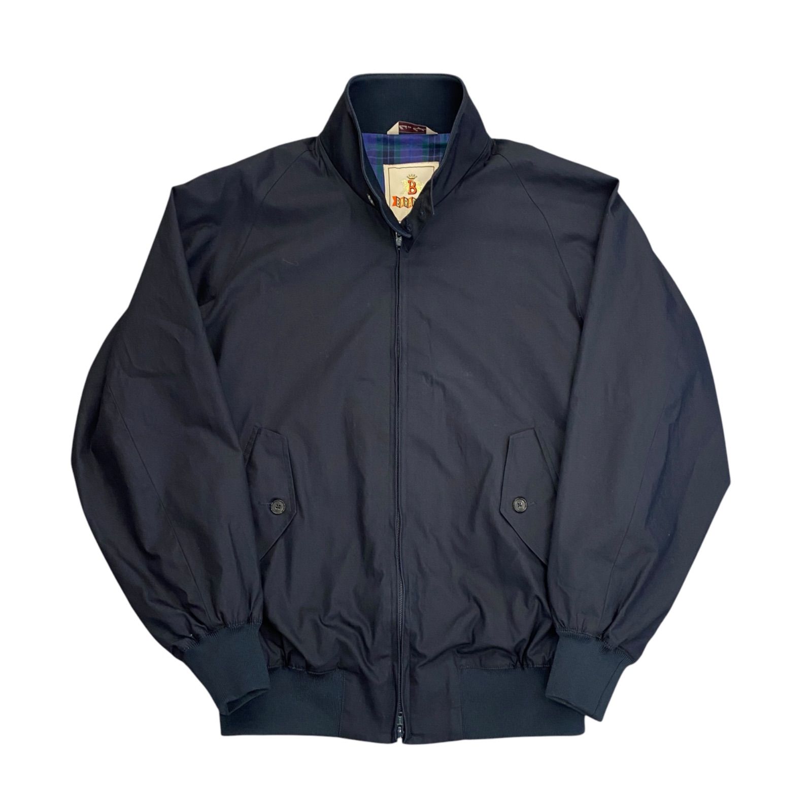 BARACUTA × BEAMS PLUS G9 スイングトップジャケット BRCPS0598 ネイビー サイズ36 ビームスプラス