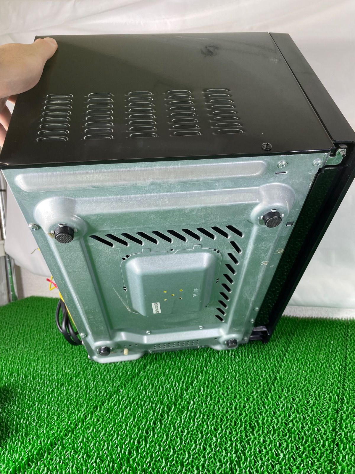 山善 電子レンジ YRL-F018E6 ブラック YAMAZEN - メルカリ