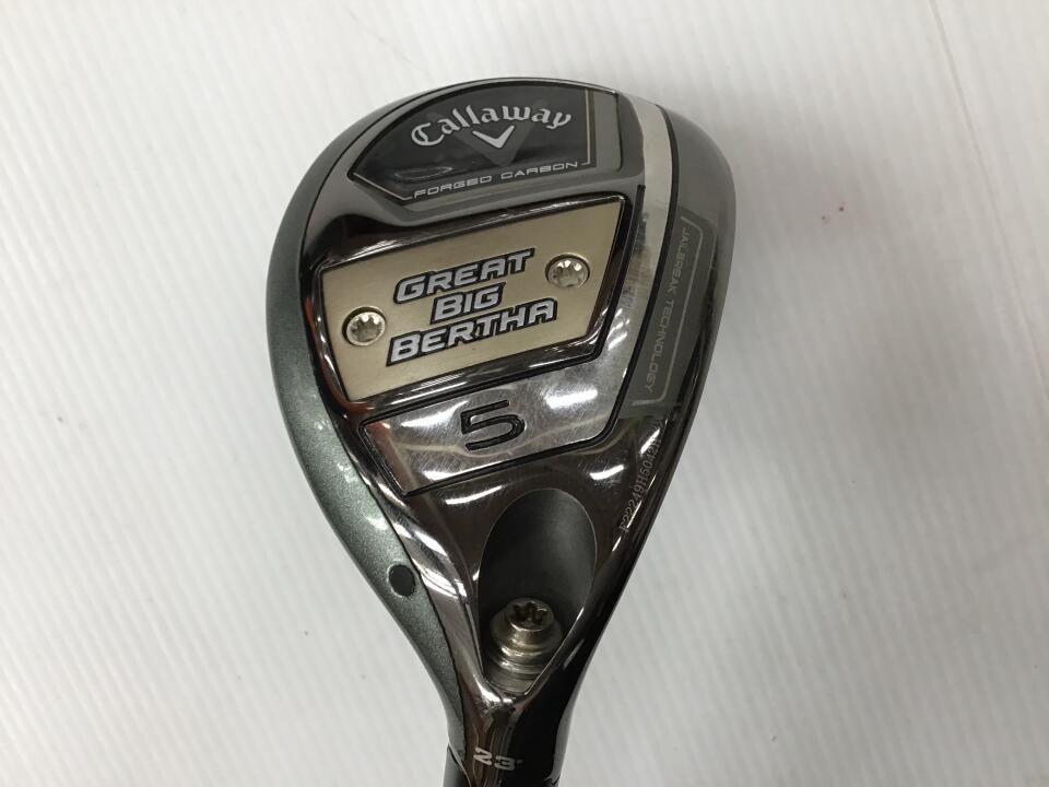 キャロウェイ　【訳あり】GREAT BIG BERTHA 2023　23度　SPEEDER NX for Callaway　Sフレックス　ユーティリティ　中古【最短即日発送】