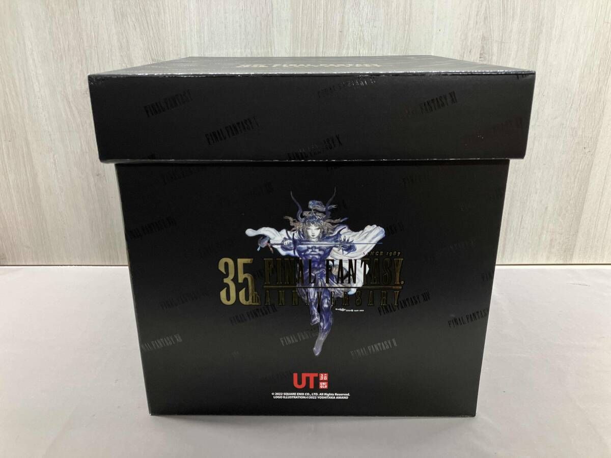 【未使用品】UNIQLO ユニクロ FINAL FANTASY 35周年コンプリートBOX 半袖Tシャツ16枚組 Lサイズ