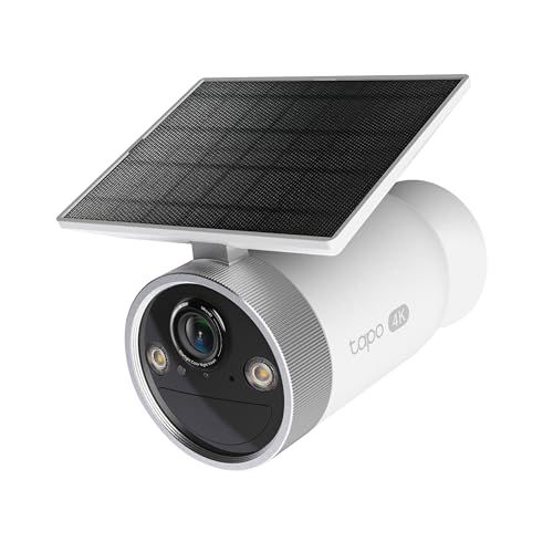 Tapo(タポ) 防犯カメラ 屋外 ソーラー 配線工事不要 4K 800万画素 ワイヤレス ソーラーパネル一体型 監視カメラ AI検知 IP65防水防塵 双方向通話 Alexa/Google Assistant対応 TP-Link Tapo 56a28564