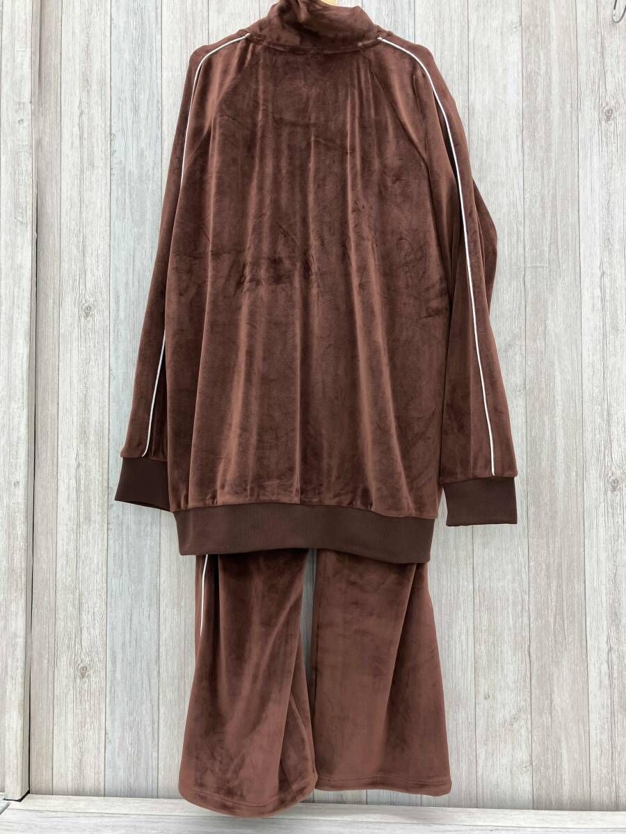 メンズ 美品 ロサンゼルス テリトリー ベロア トラックジャケット