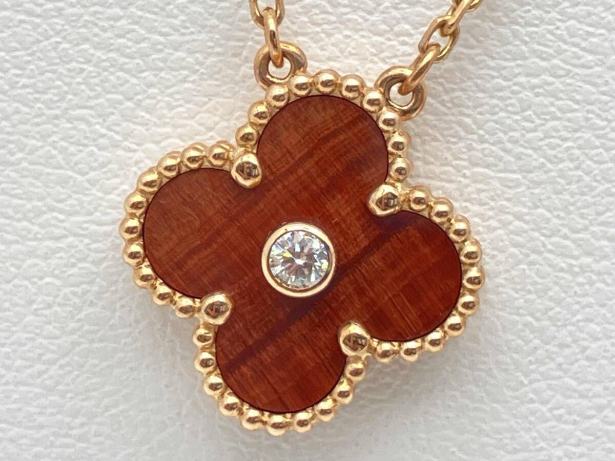 Van Cleef&Arpels／K18／ブルズアイ／41cm／ネックレス／6.4g