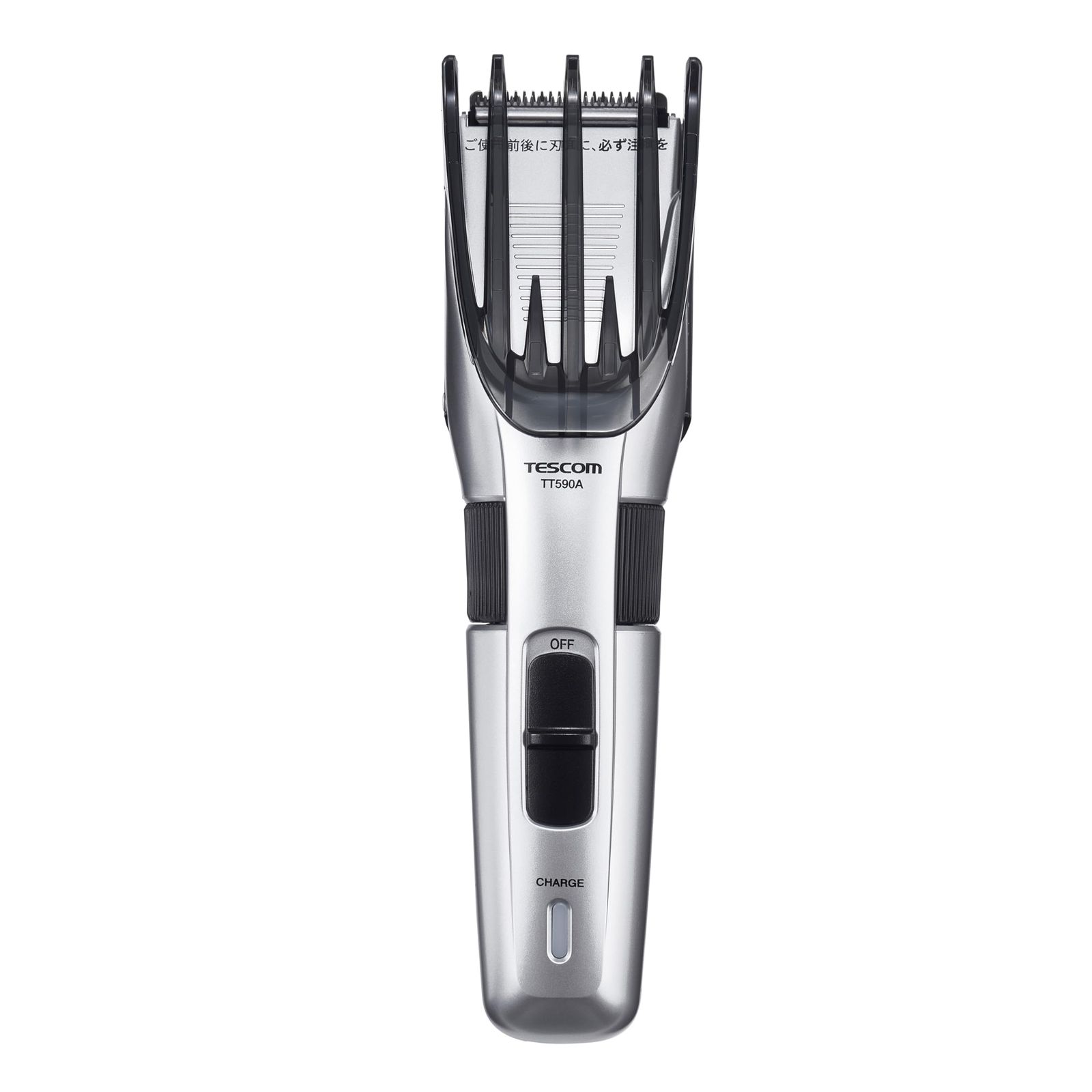 テスコム バリカン ヘアカッター コードレス 水洗いOK 海外対応 シルバー TT590A-St