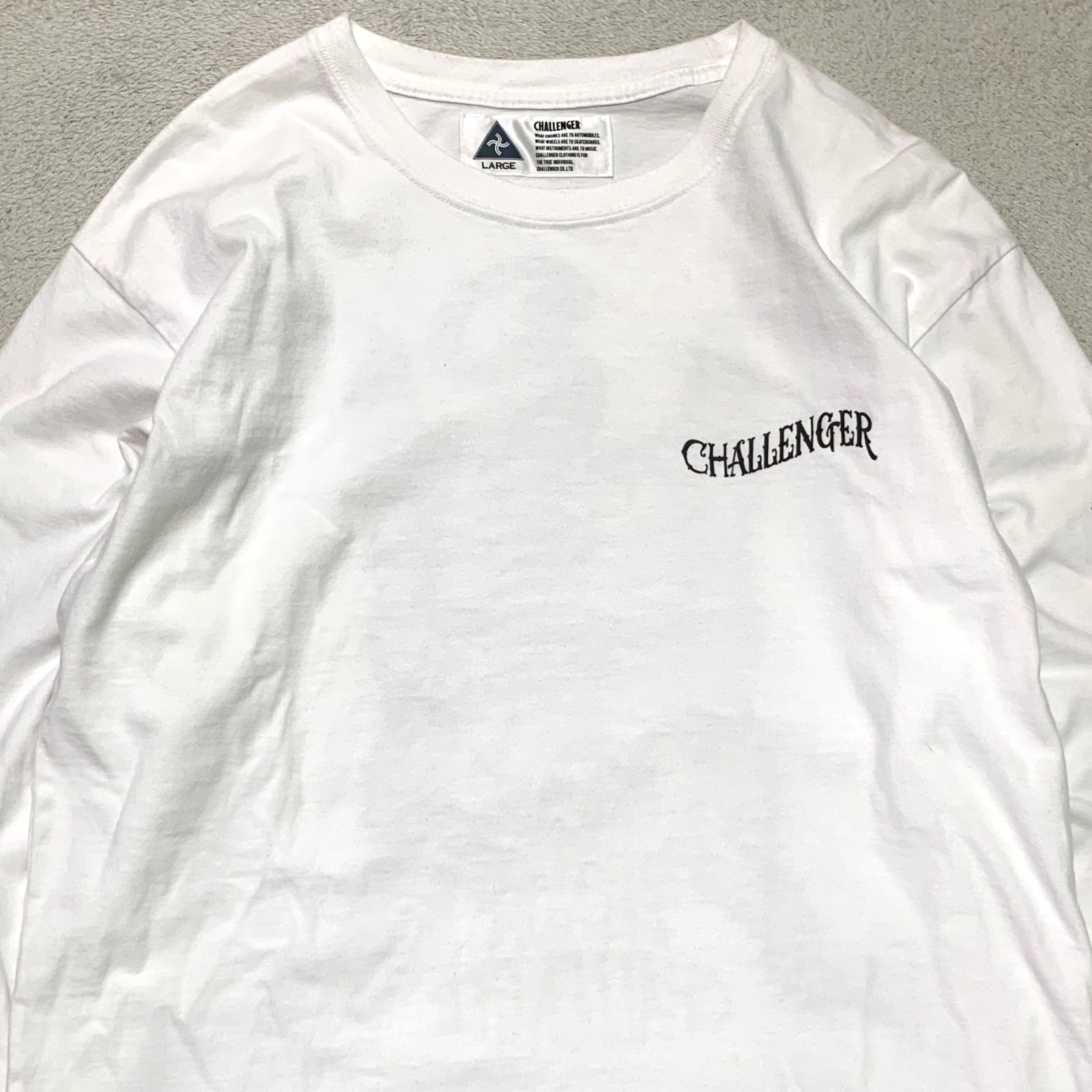 CHALLENGER L/S TIGER TEE ロングスリーブTシャツ 長袖カットソー ロン