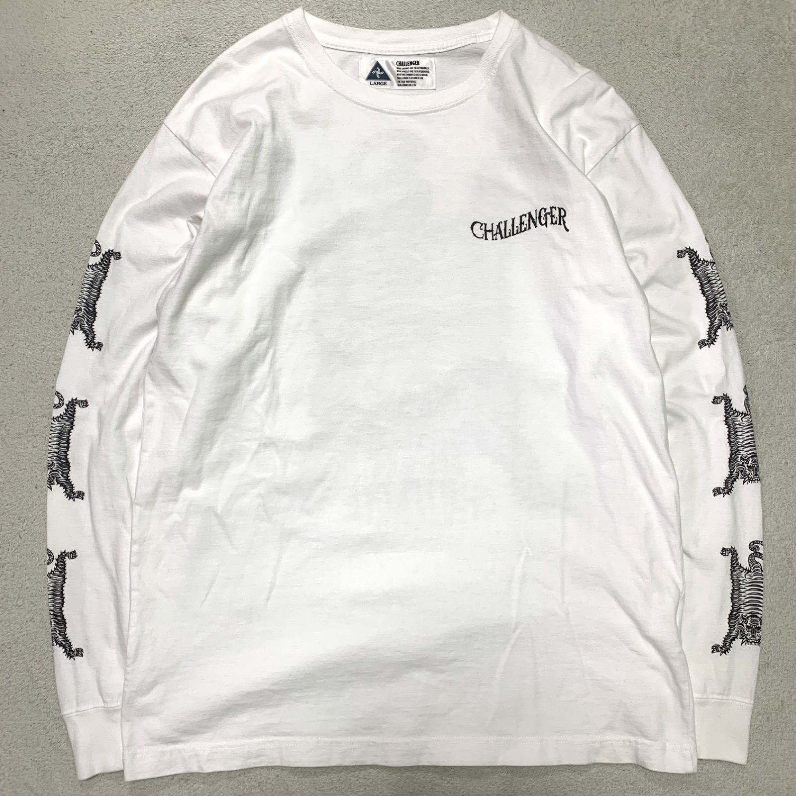 CHALLENGER L/S TIGER TEE ロングスリーブTシャツ 長袖カットソー ロン