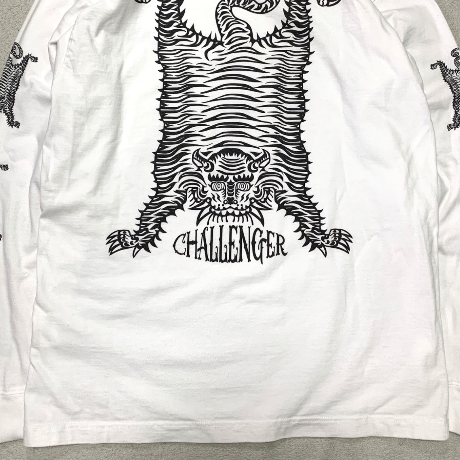 CHALLENGER L/S TIGER TEE ロングスリーブTシャツ 長袖カットソー ロン