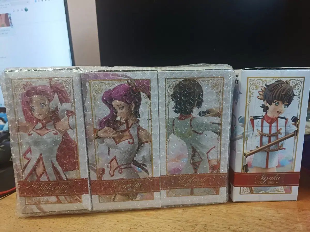 コードギアス DXF ルルーシュ・スザク・ユーフィ・コーネリア フィギュア セット