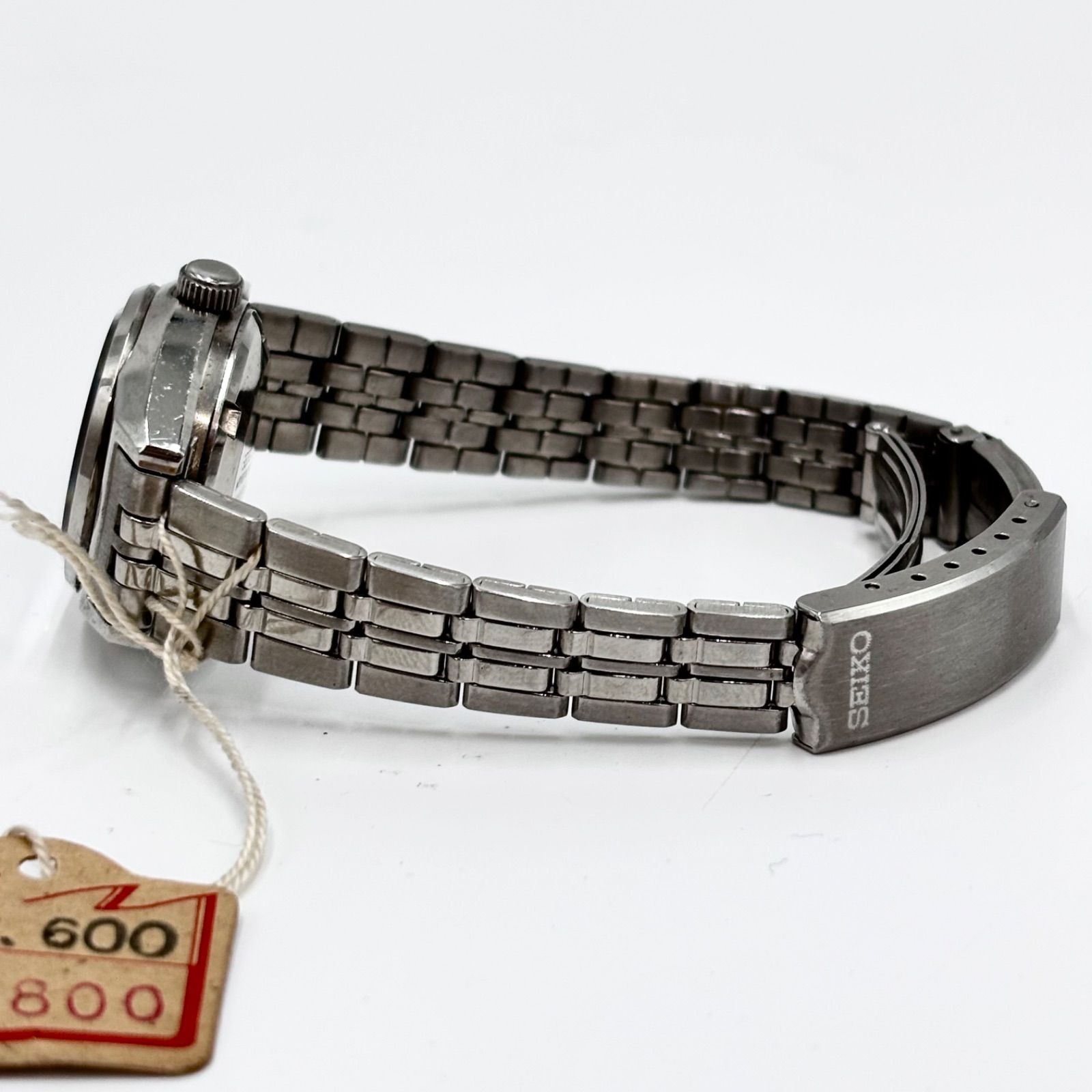 【稼働/デッドストック】SEIKO/セイコー AUTOMATIC/オートマチック ジョイフル 腕時計 自動巻き/AT デイデイト ブルー文字盤 サンレイ仕上げ 23石 Cal.2206 1975年10月製造 japan vintage 【稼働/デッドストック】SEIKO/セイコー AUTOMATIC/オートマチック ジョイフル 腕時計 自動巻き/AT デイデイト ブルー文字盤 サンレイ仕上げ 23石 Cal.2206 1975年10月製造 japan vintage
