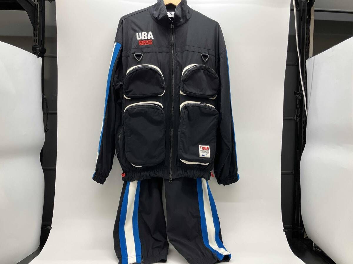 通年 NIKE UNDERCOVER Track suit CZ4699-010 ナイキ アンダーカバー トラックスーツ セットアップ ブラック ナイロン S
