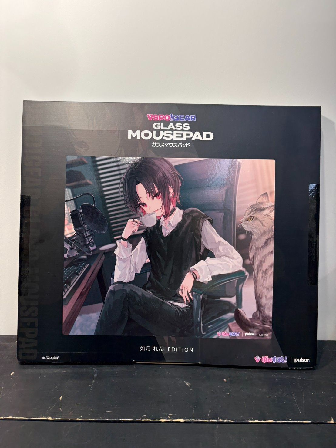 VSPO! GEAR ガラスマウスパッド 如月れん VSPO! 如月れん EDITION ガラスマウスパッド 中古 - メルカリ