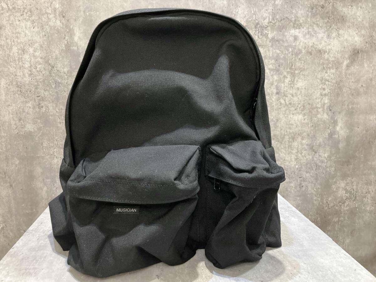 LAD MUSICIAN × OUTDOOR リュック DAY PACK ブラック ラッドミュージシャン×アウトドア