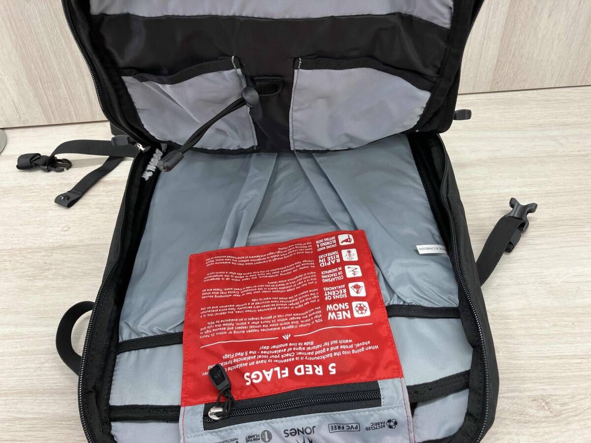 JONES DSCNT 19L Back Packs BLACK ジョーンズ ディセント バック