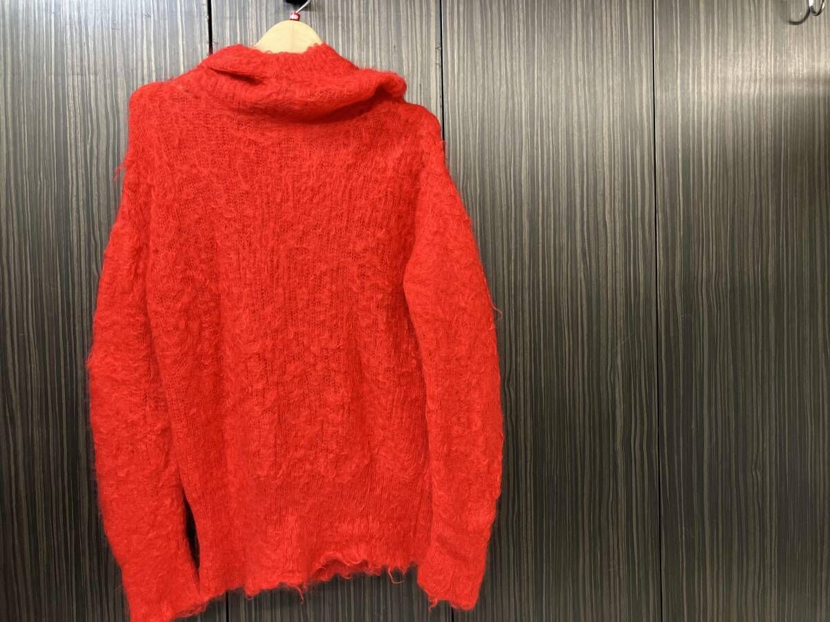 TAO COMME des GARCONS パーカー 23AW モヘアフーディニット TL-N020 S RED