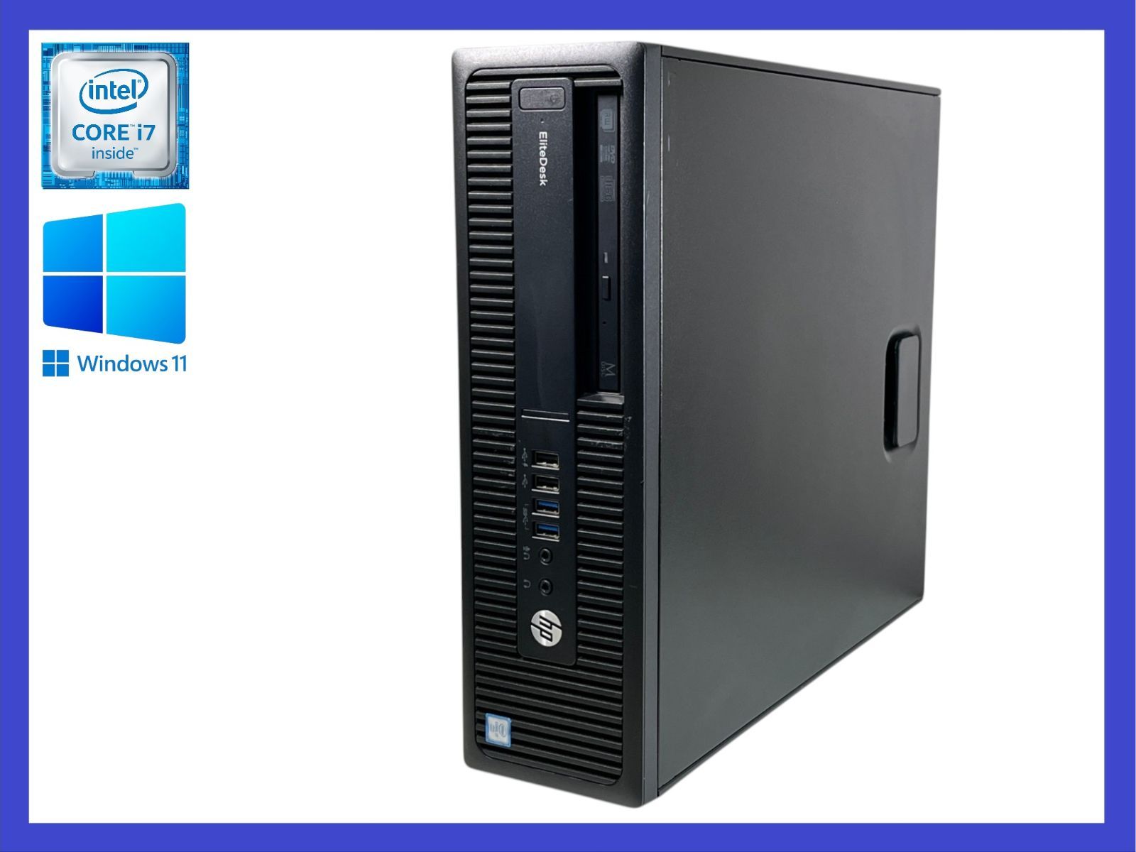 HP EliteDesk 800 G2 i7-6700 8GB 1TB Win11Pro - メルカリ