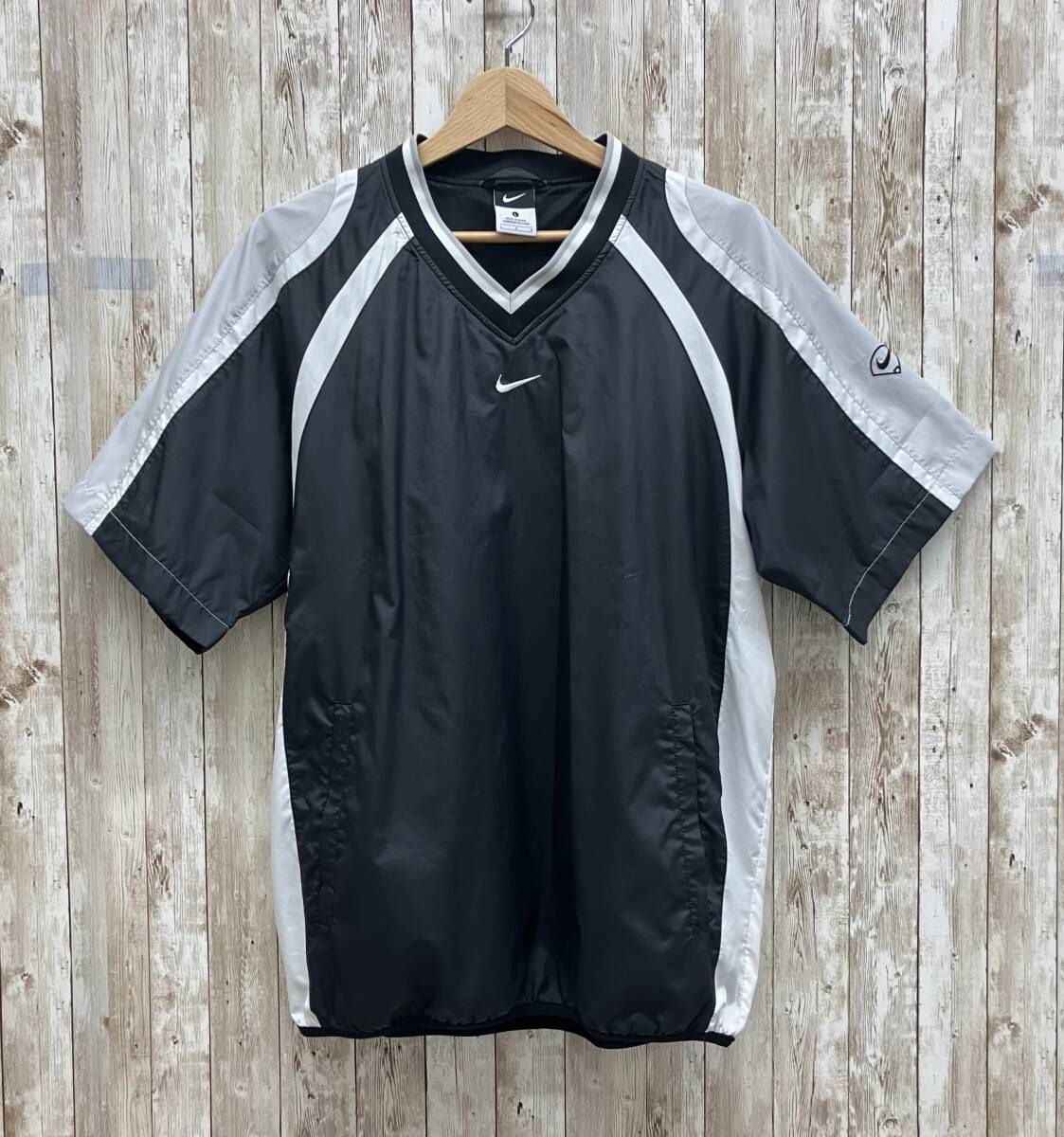 NIKE ナイキ 半袖シャツ センターロゴ ゲームTシャツ 90s Lサイズ スポーツ