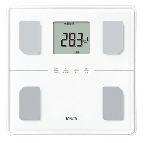 【新品】タニタ 体重計 体組成計【業界初 脚点判定（体重を支える足の筋肉量を点数化）】体脂肪率/筋肉量/内臓脂肪レベル/体重/体内年齢/基礎代謝量/BMI/乗るピタ/マイサポ 立て掛け収納OK スマホ必要なし ヘルスメーター BC-772 d3828d8d