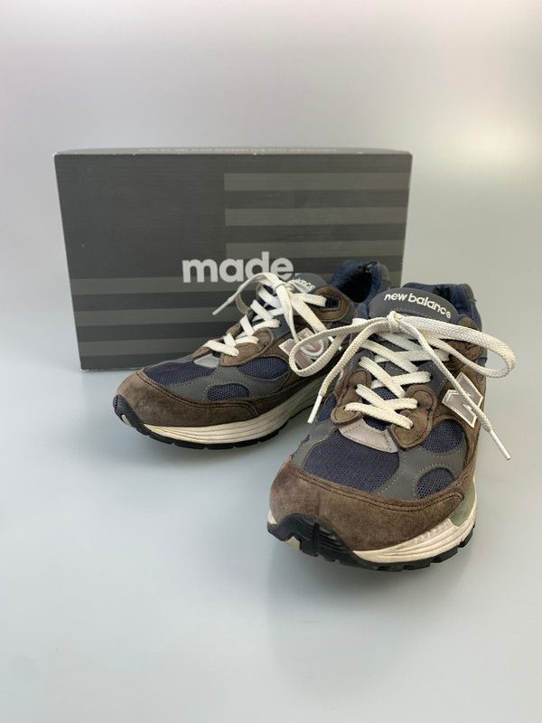 【ジャンク品】 NEW BALANCE ニューバランス M992GG MADE IN USA ローカット スニーカー 靴 【162-260509-kk-05-min】