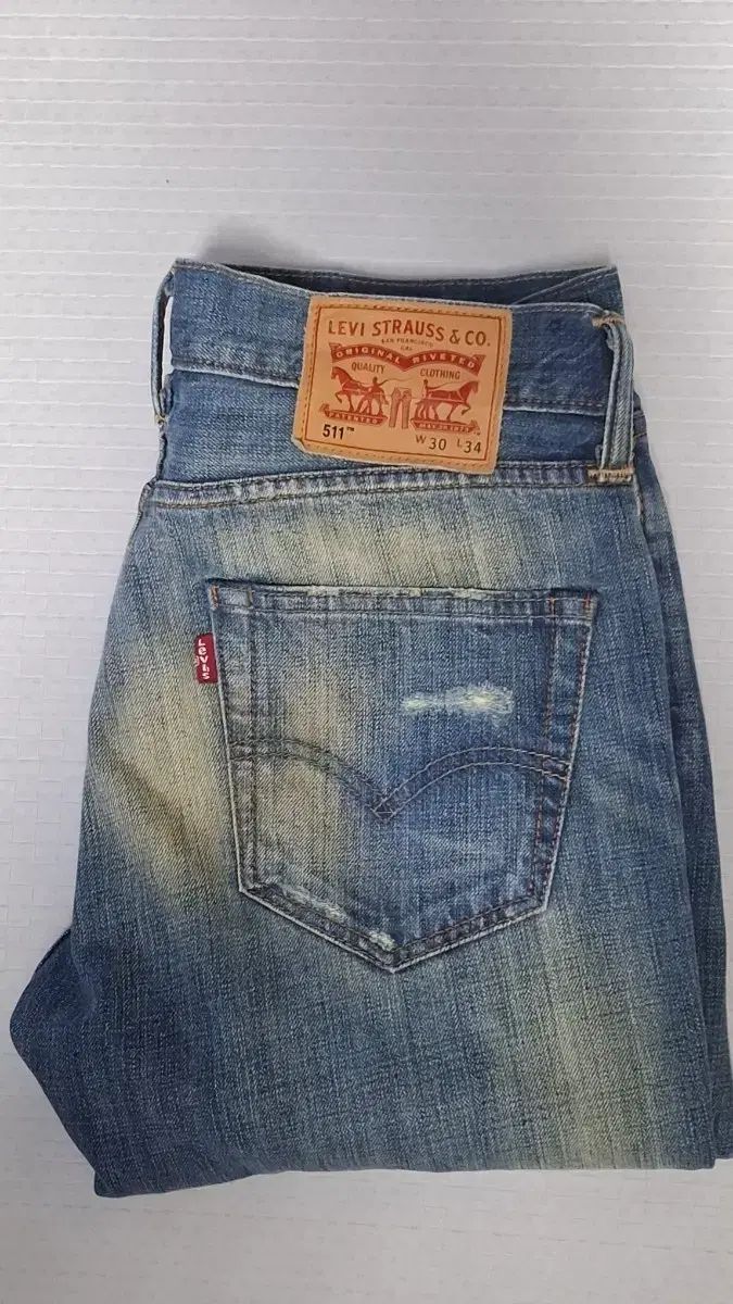 (レア) リーバイス 511 00s デストロイデニムパンツ 30