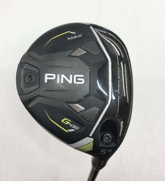 ピン　G430 MAX　18度　ALTA J CB BLACK　SRフレックス　フェアウェイウッド　中古【最短即日発送】