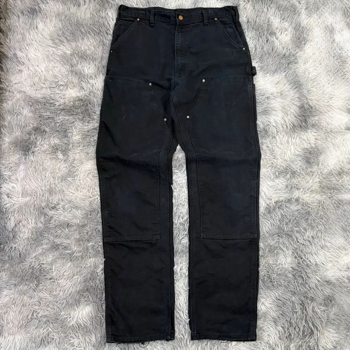 36 ヴィンテージ Carhartt カーハート B01 ダブルニー ブラック