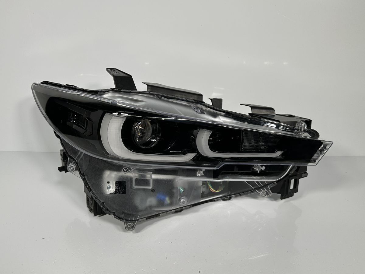 CX-5 KF5P KF2P KFEP 後期 純正 右ヘッドライト Assy LED K49C-51-031E K49C-51-030 W6906 QB KSD6-51030 W6824 良品/破損なし 管理34964