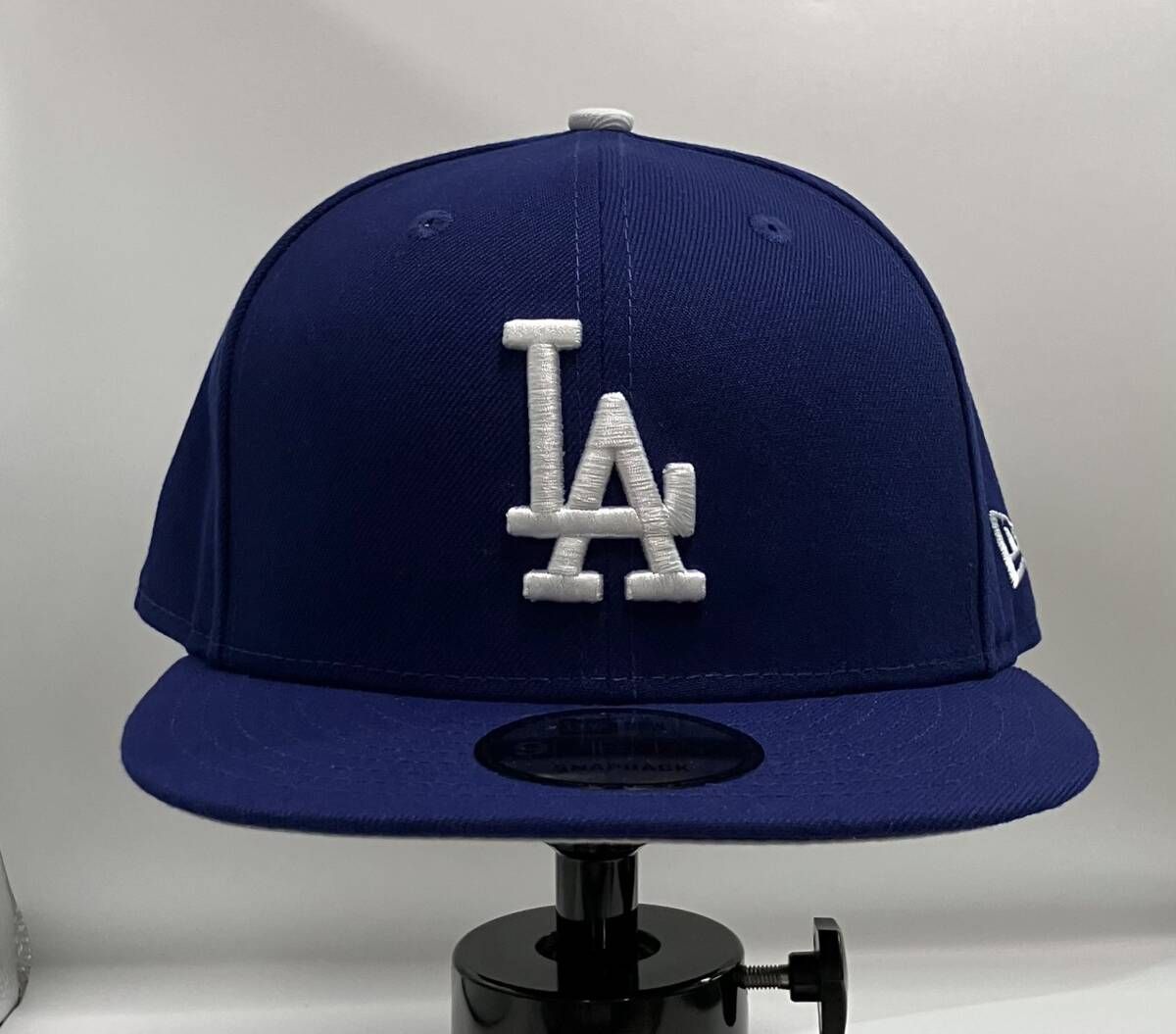 NEW ERA ニューエラ LA SNAPBACK LAスナップバック ブルー キャップ 刺繍 アジャスター サイズ表記７8/1〜７8/7 中国製 ポリエステル100%