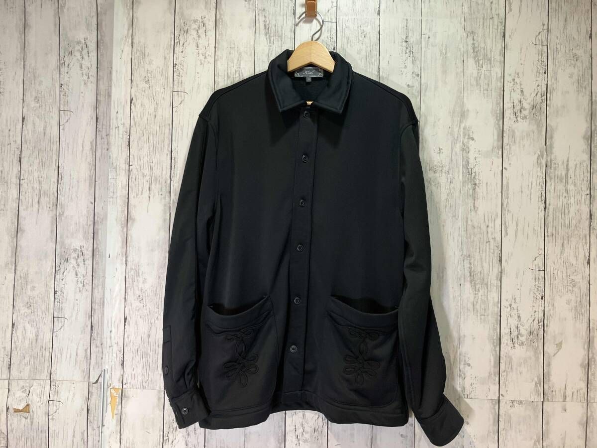 KITH キス Double Weave Boxy Collared Overshirt ジャケット ブラック XS