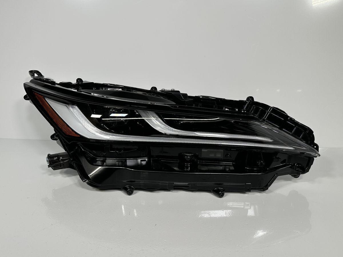 極美品/破損なし/低走行 ハリアー harrier MXUA80 AXUH80 AXUH85 後期 純正/genuine 右ヘッドライト LED 81145-48K60 48-233 7D 管理34961
