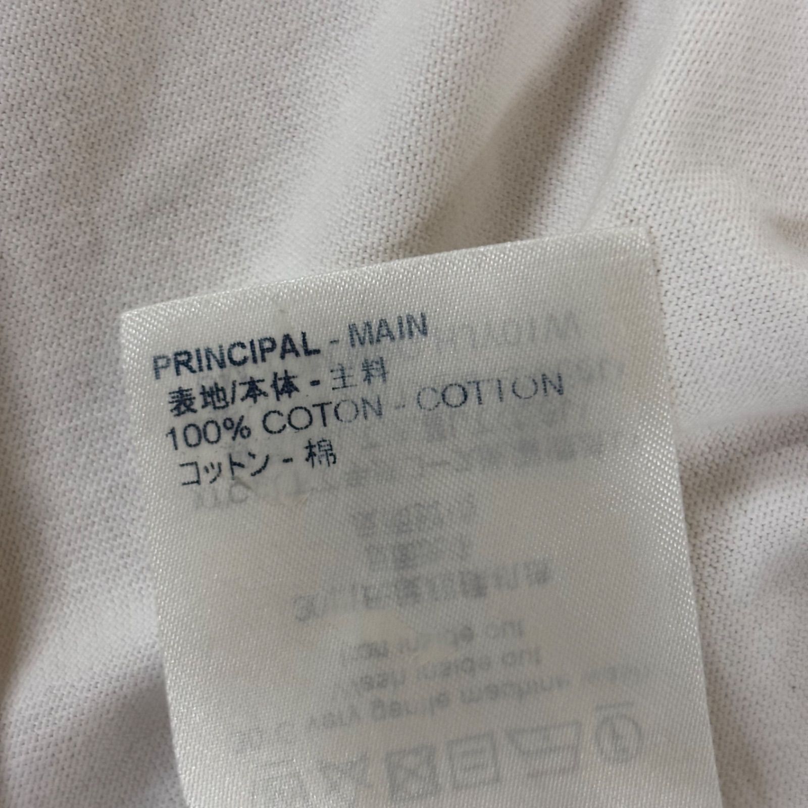 (b) ルイヴィトン LOUIS VUITTON モノグラム フラワー 近年モデル Tシャツ 半袖 マルチカラー メンズ レディース 白 ホワイト Mサイズ /10098