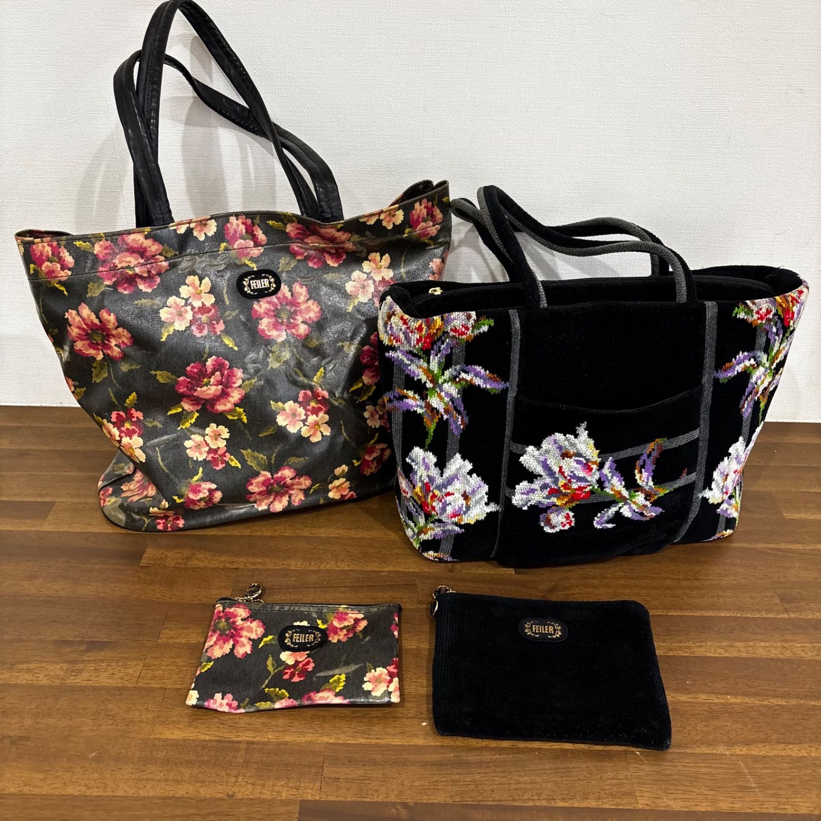 FEILER フェイラー 4点セット レディース トートバッグ ハンドバッグ 